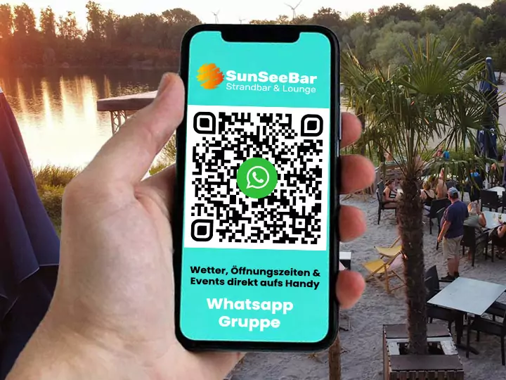 Whatsapp-gruppe- SunSeeBar- Wetter, Öffnungszeiten & Events direkt aufs Handy
