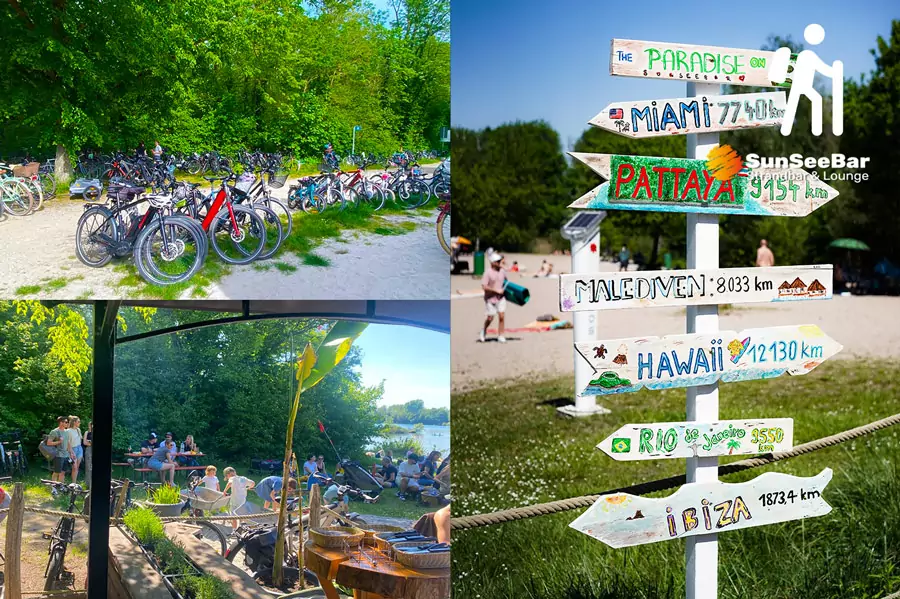 Wandern, Fahrradtour, Ausflugsziel, SunseeBar -Römerberg / Mechtersheim